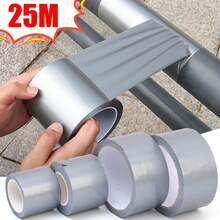 1卷防水管道修补胶带 – 强力自粘式泄漏密封胶带，适用于管道、电气和软管缠绕 - 銀色 - 查看 2