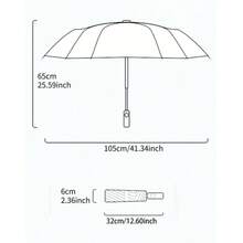 This Fully Automatic Folding Umbrella Is Suitable For Use In Schools, Offices, Homes, Travel, Summer Cooling, Beaches, And Other Occasions.,Spring Summer Picks,Brides Maid Gifts,Room,Bedroom Decor,Beach,Travel,For Men,For Women,Vacation,Women's Day,Travel Essentials,Wedding Favours,Y2k,Bedroom,Car Accessories Women,Kitchen Decor,Cute Stuff - Multicolor - View 6