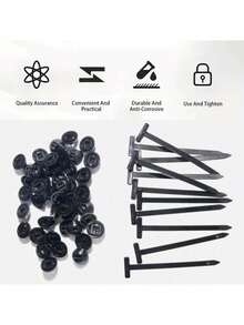 50/100pcs (Randomly Added 1-5pcs) Self-Locking Nylon Cable Ties With Zipper, High-Strength UV-Resistant Fasteners, Suitable For Car Repair, Home Outdoor Multi-Purpose Organizing Tools, Plastic Binding Ties, Cable Ties - Multicolor - View 8