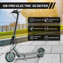 Electric Scooter For Adults, Up To 19 Mph, 19 Miles Range & 264 Lbs Load, Aluminum Alloy E-Scooter With 350W Motor, Foldable Escooter With Dual Braking System - Xem 2