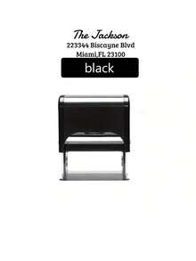 1pc Custom Address Stamp, Return Address Stamps Self Inking Personalized, Customized Rubber Stamps, Customizable Business Stamp, 5 Sizes: S/M/L/XL/XXL, 3 Ink Colors, Small Business Supplies, Stamper, Ink Stamp, Clear & Crisp Impressions, Multi-Functional, Adjustable, Ornamental, Reusable, Exquisite, Adorable, High-Quality, Modern, Colorful, Comfortable, Custom, Personalized, Unique, Ideal Gifts For Her, Dad, Mom, Family, Friends, Son, Daughter, Office, Tea Room, School, Home, Home Refresh, Customized Embossing Machines,Home & Living,Haunt Your Home,Souvenirs - Style a - View 10