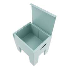 WANLECY Sgabello per cambiarsi le scarpe - Blu - Visualizzare 8