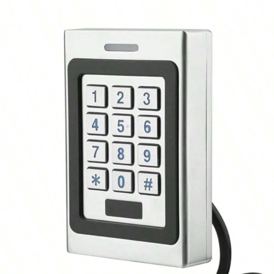 Zopsc Teclado Impermeable Control de Acceso Admite Salida Wiegand Tarjeta RFID Contraseña Puerta Abierta para la  del Hogar/Oficina etc.Access Control Kits - Tipo de Enchufe A Japonés (100V) - Ver 1