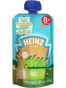 Heinz Papilla para Bebé de Pera Squeezy de 170g - 1 - Ver 2