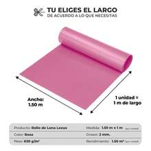 VINILMAX Lona Impermeable de 1.50x1m Uso Rudo con Protección UV para Exterior | Resistente a Polvo, Lluvia y Nieve | Ideal para Camiones, Obra y Construcción | Disponible en Varios Colores - Rosa Mexicano - Ver 3