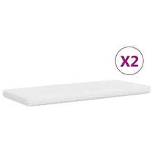 vidaXL Ausziehbares Tagesbett mit Schubladen, hellgrau, 100x200 cm, Samt - Grigio - Visualizzare 7