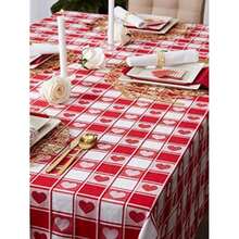 DII - Juego de toallas de cocina para el día de San Valentín, 18 x 28 pulgadas, collage de flecha, 2 piezas(Corazón a cuadros 213.4 x 152.4 cm (Rectangular)) - Multicolor - Ver 7
