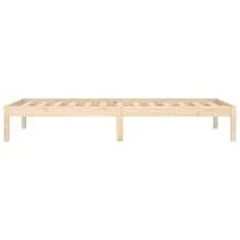 vidaXL Divano letto 90x190 cm in legno massello di pino - Castano - Visualizzare 10