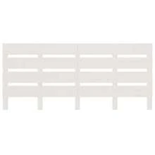 vidaXL Kopfteil Weiß 200x3x80 Cm Massivholz Kiefer - White - View 3