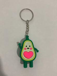 Móc khóa hình quả bơ hoạt hình dễ thương, phù hợp cho cả nam và nữ, dùng hàng ngày, trên xe hơi, trong các dịp lễ và làm quà tặng cho bạn bè, gia đình và các cặp đôi. Mặt dây chuyền túi xách, phong cách Gothic Y2K, kèm dây đeo đựng thẻ ID, chủ đề Giáng sinh. - màu xanh lá - Xem 6