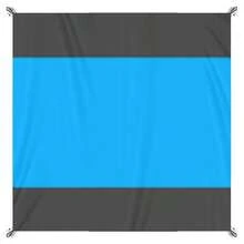 1 Stück 6-Personen wasserdichte Anti-Sand Strandmatte, tragbare Outdoor-Decke geeignet für Reisen, Camping, Wandern und Picknicks - fleckresistent, maschinenwaschbar, Polyester Flachgewebe Campingausrüstung für alle Jahreszeiten, 200x210 cm