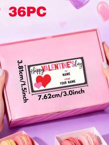 Personalized Couple Stickers,Custom Valentine's Day Stickers,Love Anniversary Stickers,Valentine's Day Couple Sticker Set - Heart Confession Romantic,Stickers, Minimalist Creative Gift Wrapping Scrapbook Greeting Card Decoration Stickers,Valentine's Day Romantic Confession Stickers - Love Daily Decoration Stickers