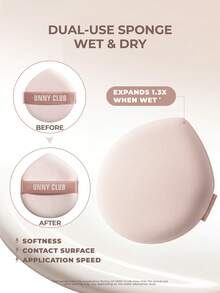 OEIEZ 超大号粉扑，柔软亲肤，大号美妆粉扑，快速打造无瑕妆容，遮瑕粉扑适用于粉底液和粉底霜，赠品，旅行，平价好物，旅行必备 - 彩色 - 查看 6