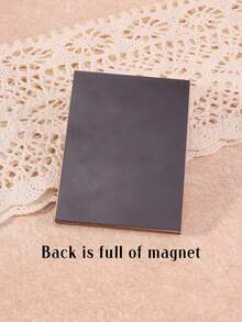 1pc Wooden Photo Frame Refrigerator Magnet, Suitable For Home, Office, Study Room Refrigerator Decoration - Refrigerator Magnet - Multicolor - View 11