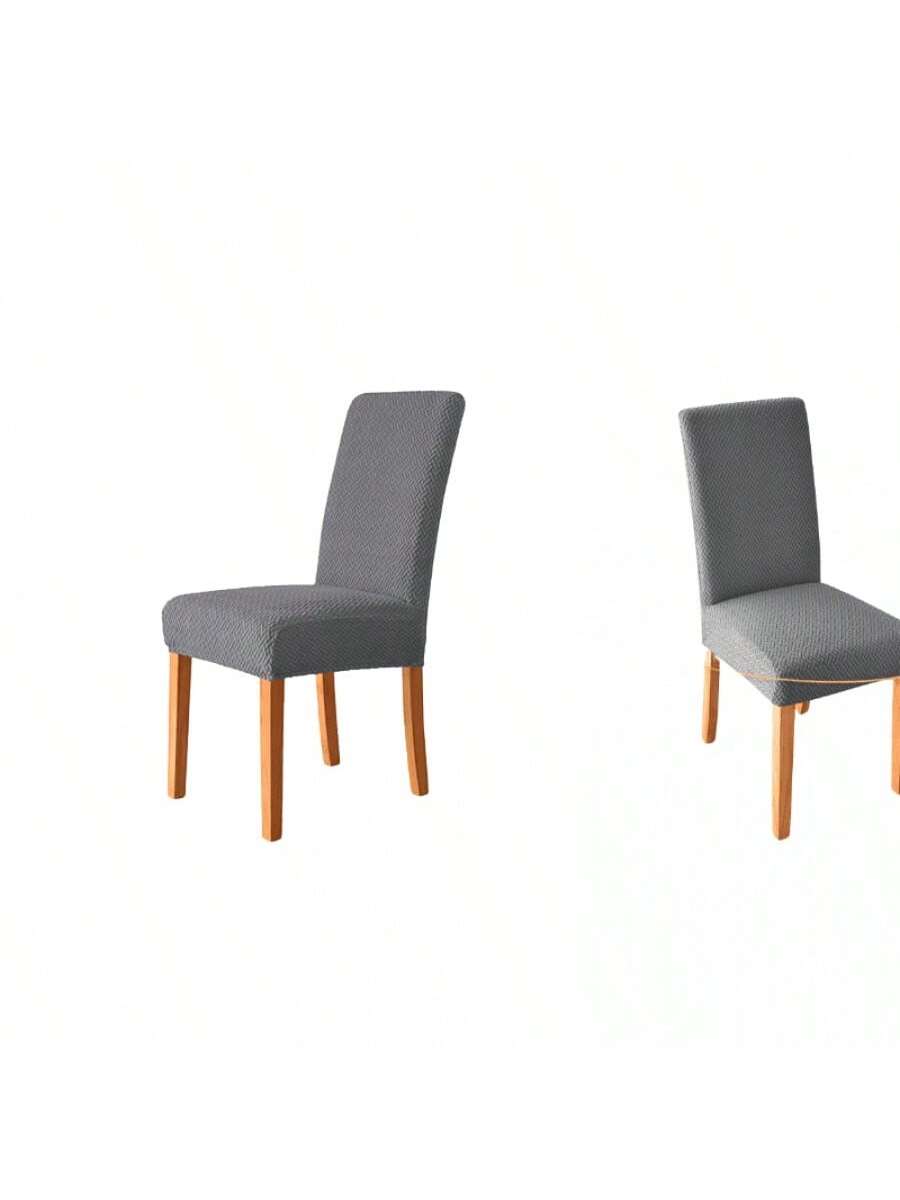 Funda para silla en forma de T - 08# Gris oscuro - Funda delgada para silla en forma de T de 160 mm