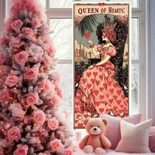 Charming Snowman Christmas Wreath With Red And Silver Decorations - Ideal For Indoor/Outdoor Holiday Decor, Fits Standard Doors