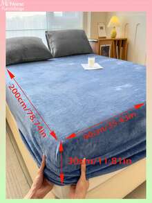 Lençol de veludo cristal de cor sólida (1 peça), roupa de cama, protetor de colchão, capa de cama, roupa de cama confortável e quente para o lar, protetor de colchão antipilling, macio e agradável ao toque, disponível em várias cores para meninos, meninas, dormitórios estudantis, decoração simples e moderna para casa, roupa de cama macia e confortável para o quarto, capa de colchão moderna, protetor de colchão completo, lavável à máquina, roupa de cama para a volta às aulas. - Multicolorido - Ver 38