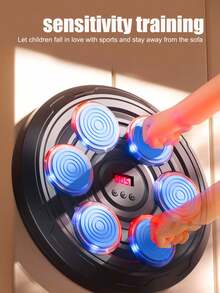 4pcs/6pcs Kids Boxing Target Toys, Sports Gift Toys For Boys And Girls, Parent-Child/Party Interactive Competition Toys, Dual Modes Multi-Play, Indoor/Outdoor Sports Gear, 4pcs And 6pcs Targets Are The Same Size - 4-key Boxing (11-79-b) With Gloves - View 5