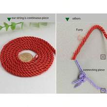 U Pick 10yds 5mm Decorative Twisted Satin Polyester Twine Cord Rope String Thread Shiny Cord Choker Thread 10: Gray - 10:gray - View 3