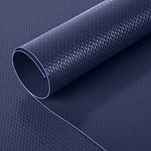 VINILMAX Lona Impermeable de 1.50x1m Uso Rudo con Protección UV para Exterior | Resistente a Polvo, Lluvia y Nieve | Ideal para Camiones, Obra y Construcción | Disponible en Varios Colores - Azul Marino - Ver 4