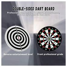 Juego de dardos, 36*1 cm de diámetro, tamaño 15 pulgadas, incluye 6 dardos: un divertido juego de juguetes para fiestas, adecuado para juegos interactivos familiares al aire libre/en interiores, y un regalo perfecto para cumpleaños, Navidad y Halloween. - Multicolor - Ver 8