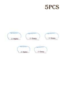 10 Personalized Custom Shoe Name Tags For School To Distinguish Shoes, Clothes, Umbrellas, Water Cups And Other Daily Necessities,Luggage Tag, Personalized Gifts - Style a - View 16