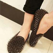 200 Silver Metal Bag Studs Cone Punk Spike Spots Rivet Screw Bullet Leather DIY - Silver - View 9