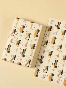 6 piezas de papel de regalo con temática de vehículos de construcción, papel de regalo de cumpleaños, decoración de fiesta con tema de construcción, suministros de envolver regalos, embalaje de regalos, envolver libros, suministros para envolver ramos, decoración de fiesta de cumpleaños, papel de regalo para baby shower - vehículo de ingeniería - Ver 9