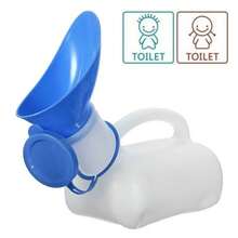 33.81oz Portable ABS Unisex Toilet For Travel, Camping And Outdoor Activities