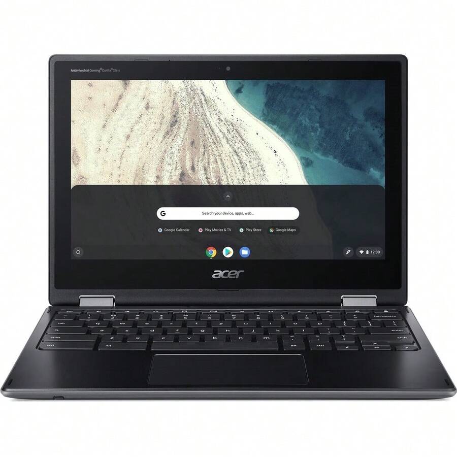 Refurbished - Acer Chromebook 11 Spin 511 R752TN-C3DD 11.6" Touch 4GB 32GB EMMC Celeron® N4020 1.1GHz, Black - 黑色 - 查看 1