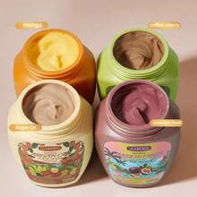 1000克受损分叉修护发膜 | 蕴含咖啡、百香果、芒果和摩洛哥阿甘油 | 强韧发丝，减少断裂和毛躁，4种香型可选 - 彩色 - 查看 4