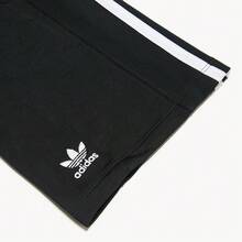 Adidas 修身亞洲版女款運動連身褲，附肩帶直筒長褲，春夏款 IC2373 - 黑色 - 查看 4