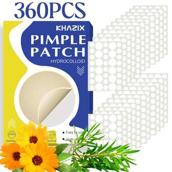 360PCS Acne Patch - Provides Invisible Coverage, Free Of Parabens And Fragrances, Cleanses And Protects, Suitable For Adults And Adults, For Daily Facial Use, Acne-Prone Skin Care, Skin Care Product