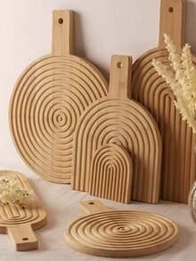 1pc Bamboo Household Double-Sided Bamboo Chopping Boards,Mold Proof Vertical Kitchen Chopping Boards, Bamboo Chopping Boards