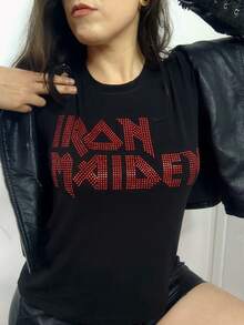 Women T-Shirts - Black - View 4
