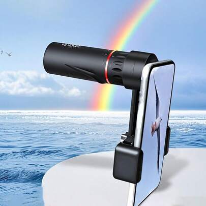 8x Compact High Power Monocular Telescope, Portable Monocular Design, Suitable For Hiking, Birdwatching, Stargazing And Outdoor Adventure