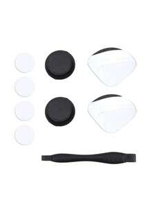2 PCS [HD Car Mirror] 360° Adjustable High-Definition Car Wide Angle Blind Spot Rearview Mirror | Frameless Fan-Shaped Small Round Mirror, Automotive Reversing Auxiliary Mirror, Straight Lens Curvature, Suitable For All Cars - Multicolor - View 14