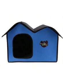 1pc Pet Nest, New Double - Layer Roof Pet House, Wind - Proof And Warm Cat Nest, Outdoor Cat House, Dog Bed, Cat Tent, Detachable And Washable, Suitable For All Seasons, Pet Shelter, Portable Box, Cat Supplies, Dog Supplies, Suitable For Small And Young Dogs