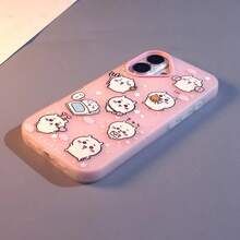 New Arrival 1pc Cute Themed 17/16/15/14/13/12/11 Plus Pro Silicone Phone Cover,17Promax 17 16 15 14 13 Pro 16promax Newest Usagi Hachiware Cartoon Phone Ins Korean Cover.Accessories. - Nhiều màu - Xem 7