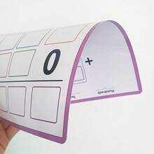 10pcs Math Arithmetic Whiteboard Multiplication Learning Tools, Suitable For 2-4 Grade Children Math Operation Thinking Training Educational Board - Multicolor - View 11