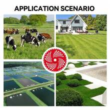 Freischneider Messer,2er-Pack 9" x 36T Hartmetall bestücktes Freischneidemesser für Freischneider,Trimmer,Unkrautvernichter,mit 25.4mm/1'' oder 20mm/0.78'' Aufnahmedurchmesser, Universal-Adapter-Sets - Verschiedenfarbig - Übersicht 9