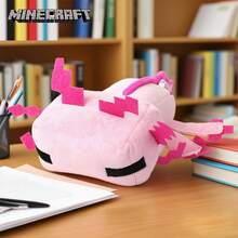 Minecraft 1 件  官方授权 Mexicanum 舒适睡枕卡通人物  游戏商品小雕像万圣节圣诞节感恩节可爱礼物，适合送给家人和朋友 - MC-2024N24 - 查看 4