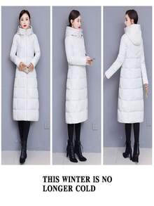 Women Winter Coats - trắng - Xem 3