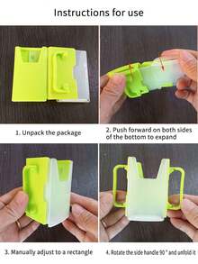 Giá đỡ hộp nước ép không cần bóp cho trẻ mới biết đi - Giá đỡ hộp sữa có thể điều chỉnh có tay cầm, Giá đỡ chống tràn cho túi và hộp nước ép, Giá đỡ đồ uống nhẹ cho trẻ em, Giá đỡ hộp nước ép cho trẻ mới biết đi có tay cầm, Giá đỡ đồ uống không cần bóp cho trẻ em có thể điều chỉnh - Nhiều màu - Xem 10