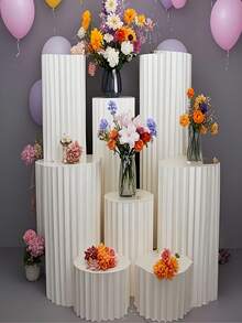 Khung phông nền hình cột La Mã gấp gọn màu trắng + Chiều cao có thể điều chỉnh, Không cần lắp ráp, Mở chỉ bằng một cú nhấp chuột, Thích hợp cho đám cưới, trung tâm thương mại, tiệc tùng, Dễ dàng tạo nên không gian thời trang cao cấp, Phụ kiện chụp ảnh hoàn hảo! - Nhiều màu - Xem 5