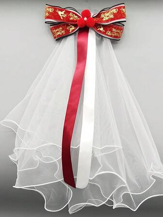 1pc Women's Wedding Comb Veil Hair Accessory, Party/Festival Bridal Headpiece