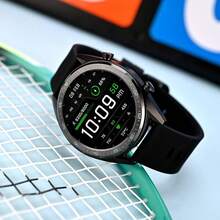 Smart Watch Strap - Black (Black Buckle) - View 3