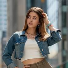 16 Inch Elegant European & American Style Ombre Brown Middle Part Medium Length Straight Wig With Layered Ends, Suitable For Daily Wear, Festivals, Parties, Cosplay, Soft And Smooth With Moderate Hair Volume - Brown Gradient - View 3