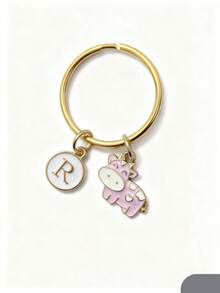 Cute Cow Keychain Gift For Cow Lovers - Multicolor - View 4