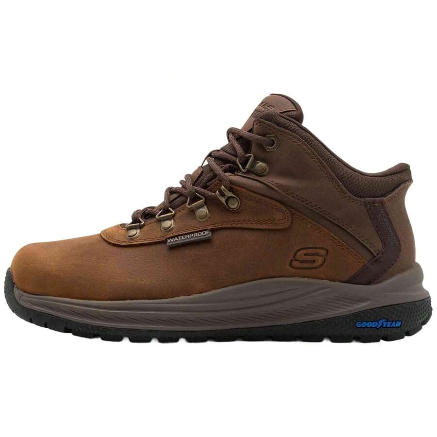 Skechers بوت المطر وأغطية بوت المطر - بني - مشاهدة 1